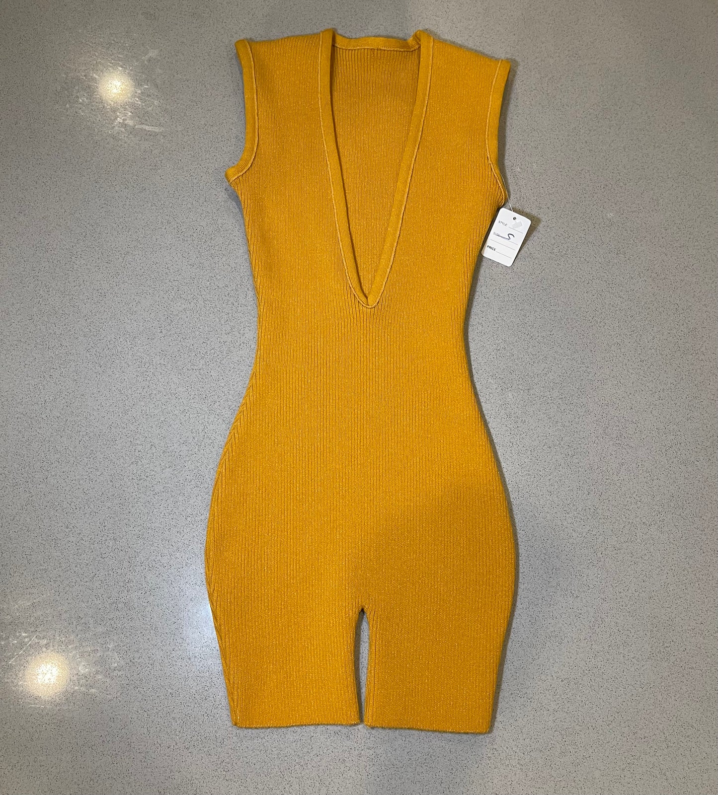 Honey Mustard Jumpsuit